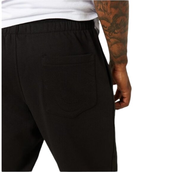 True Religion 2 Piece Fleece Sweatsuit Tracksuit Hoodie Joggers Red Velvet NEW - Picture 6 of 11